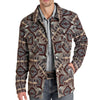 Powder River Mens Aztec Jacquard Wool Jacket