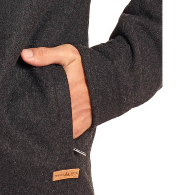 Powder River Mens Coat Heather Black
