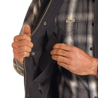 Powder River Mens Heavy Enzyme Wash Vest - DM98C04087-01