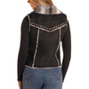 Powder River Womens Black Vest