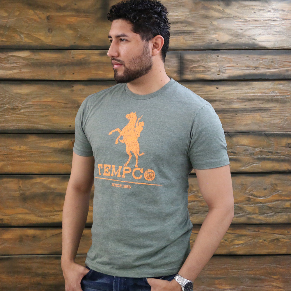 Tempco Mens Short Sleeve Graphic T-Shirt