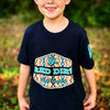 Red Dirt Boys Free Rein T-Shirt Heather Black - RDHC-T-146