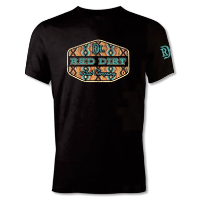 Red Dirt Boys Free Rein T-Shirt Heather Black - RDHC-T-146