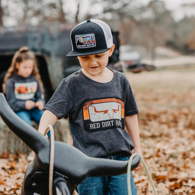 Red Dirt Boys Runaway T-Shirt Dark Heather - RDHC-T-69