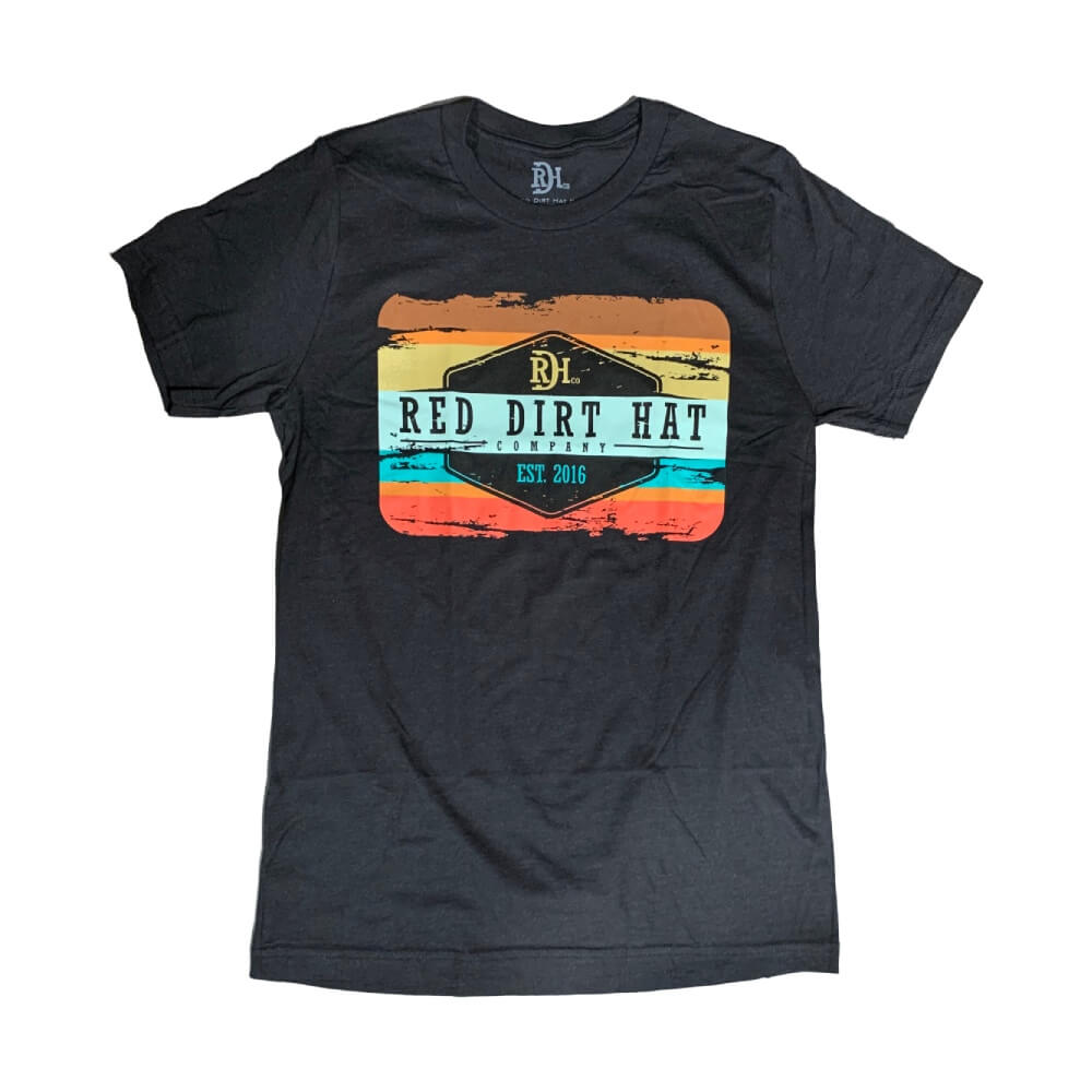 Red Dirt Mens Army Sunset T-Shirt - RDHC-T-19