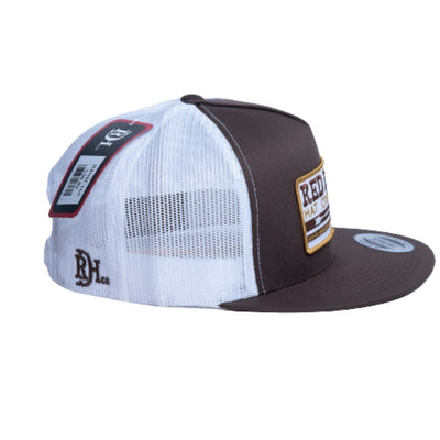 Red Dirt Mens Arrows Flat Cap Brown - RDHC165