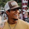 Red Dirt Mens Arrows Flat Cap Brown - RDHC165