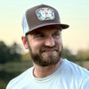 Red Dirt Mens Aztec Jango Flat Cap Brown - RDHC458