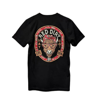 Red Dirt Mens "Betsy" T-Shirt Black