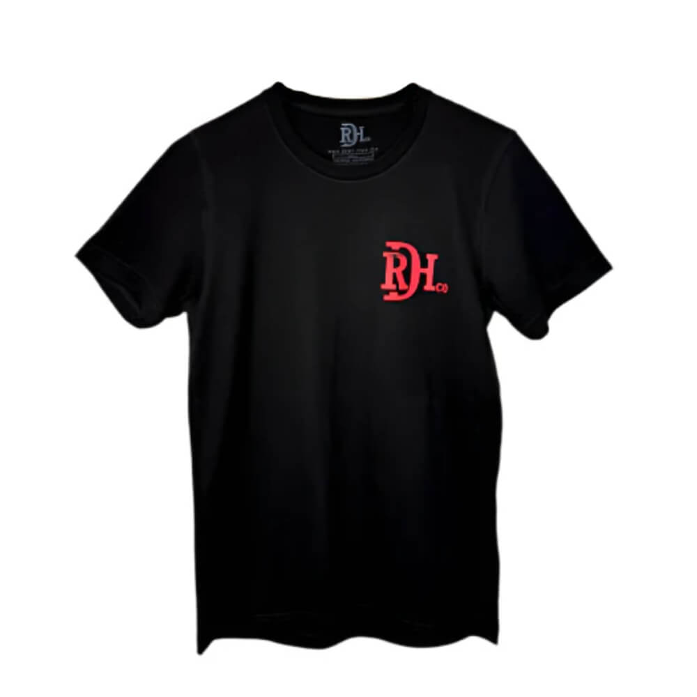 Red Dirt Mens "Betsy" T-Shirt Black - RDHC-T-178