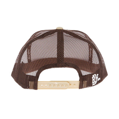 Red Dirt Mens Blue Skies Flat Cap Khaki/Brown - RDHC345