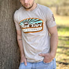 Red Dirt Mens Blue Skies T-Shirt Heather Tan - RDHC-T-153