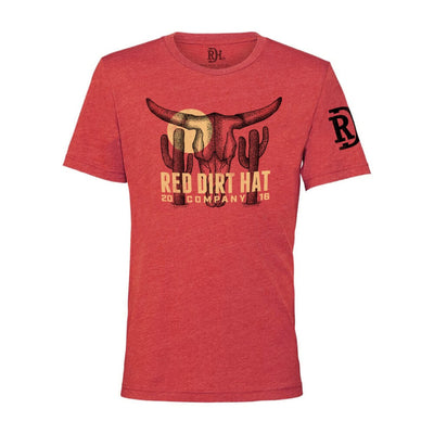 Red Dirt Mens Boone T-Shirt Heather Red