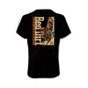 Red Dirt Mens Bucking Horse Graphic T-Shirt Black - RDHC-T-179
