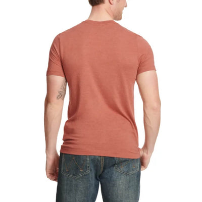 Red Dirt Mens Buffalo T-Shirt Red Clay