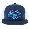 Red Dirt Mens Classic Flat Cap Navy - RDHC399
