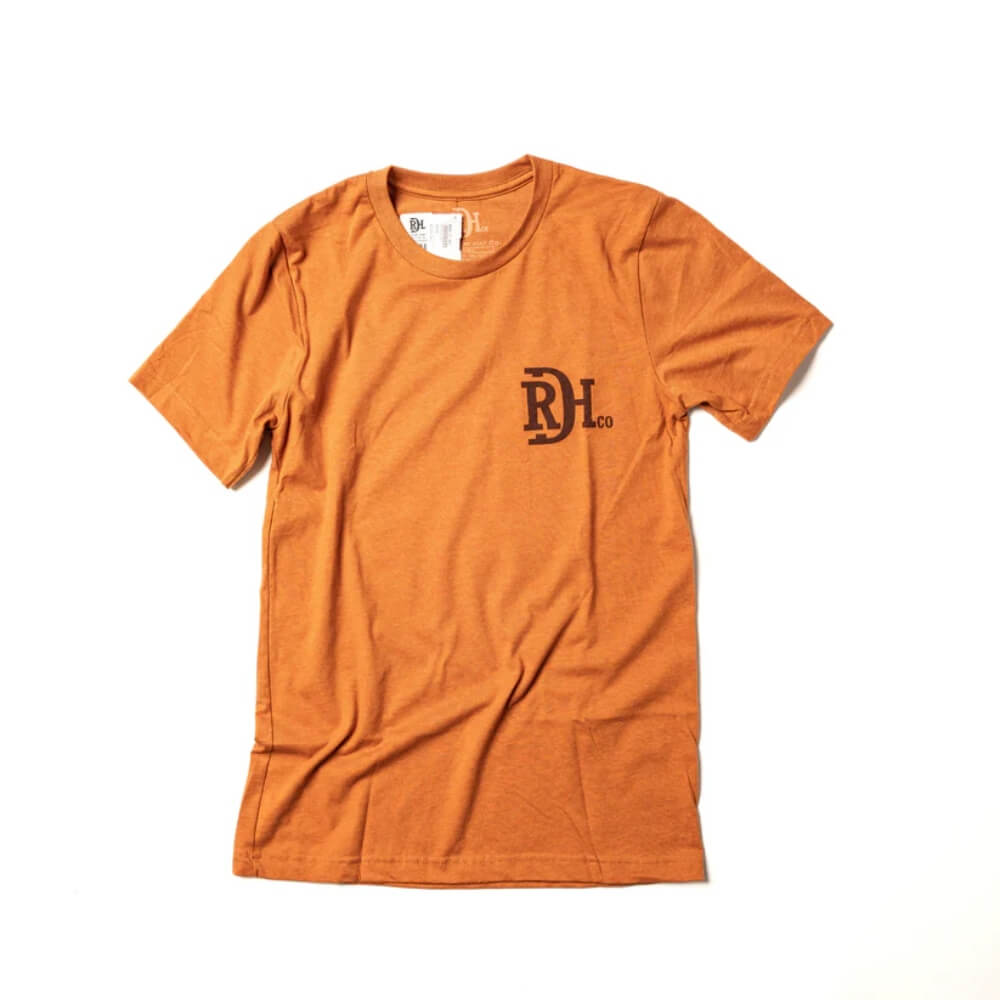 Red Dirt Mens "Desert Sky" T-Shirt Orange - RDHC-T-163