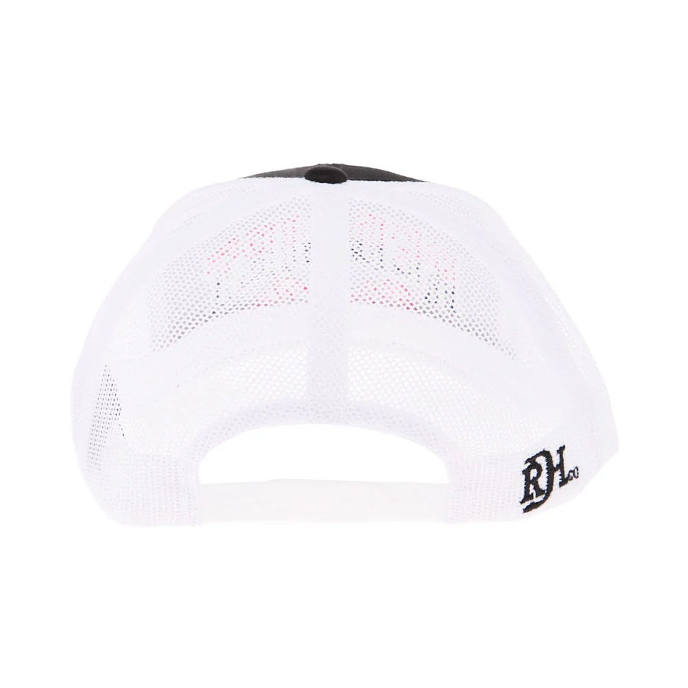 Red Dirt Mens Direct Stitch Curve Cap Black - RDHC414