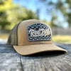 Red Dirt Mens Gambler Curve Cap Brown/ Black - RDHC481