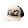 Red Dirt Mens Great White Buffalo Patch Cap - RDHC96