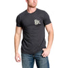 Red Dirt Mens Grey Arrowhead Logo T-Shirt Dark Grey - RDHC-T-169
