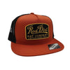 Red Dirt Mens Guitar Flat Cap - RDHC339