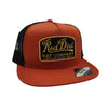 Red Dirt Mens Guitar Flat Cap - RDHC339