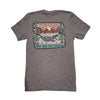 Red Dirt Mens Short Sleeve Home On The Range T-Shirt Brown - RDHC-T-83
