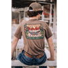 Red Dirt Mens Short Sleeve Home On The Range T-Shirt Brown - RDHC-T-83