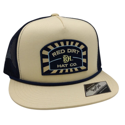 Red Dirt Mens The Conductor Flat Cap - RDHC346