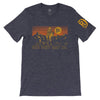 Red Dirt Mens Vaquero T-Shirt Heather Navy - RDHC-T-135