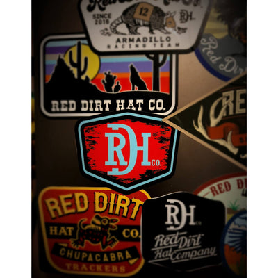 Red Dirt Shield Decal