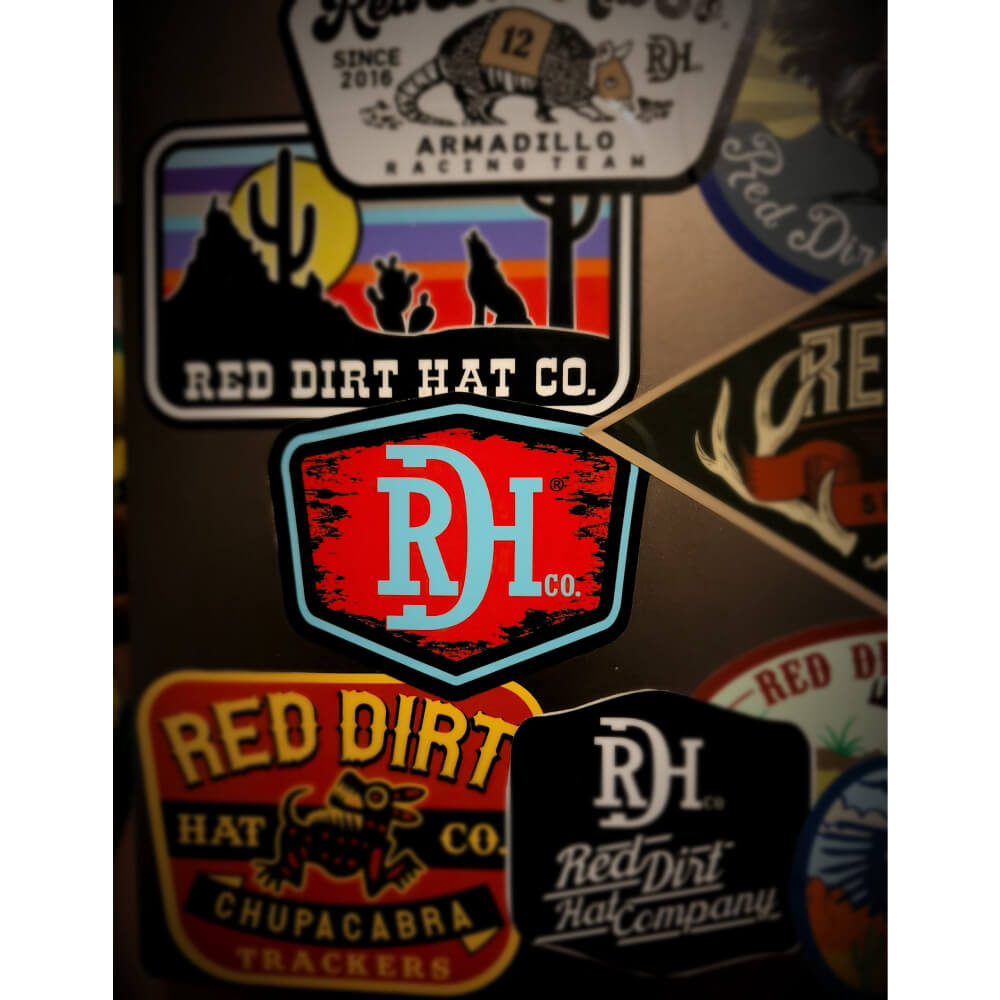 Red Dirt Shield Decal - SHIELDDECAL