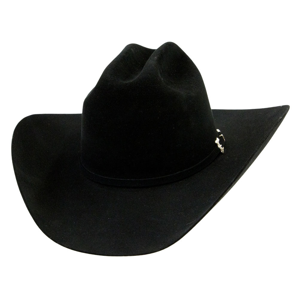 Resistol Mens 20X Black Gold Felt Hat