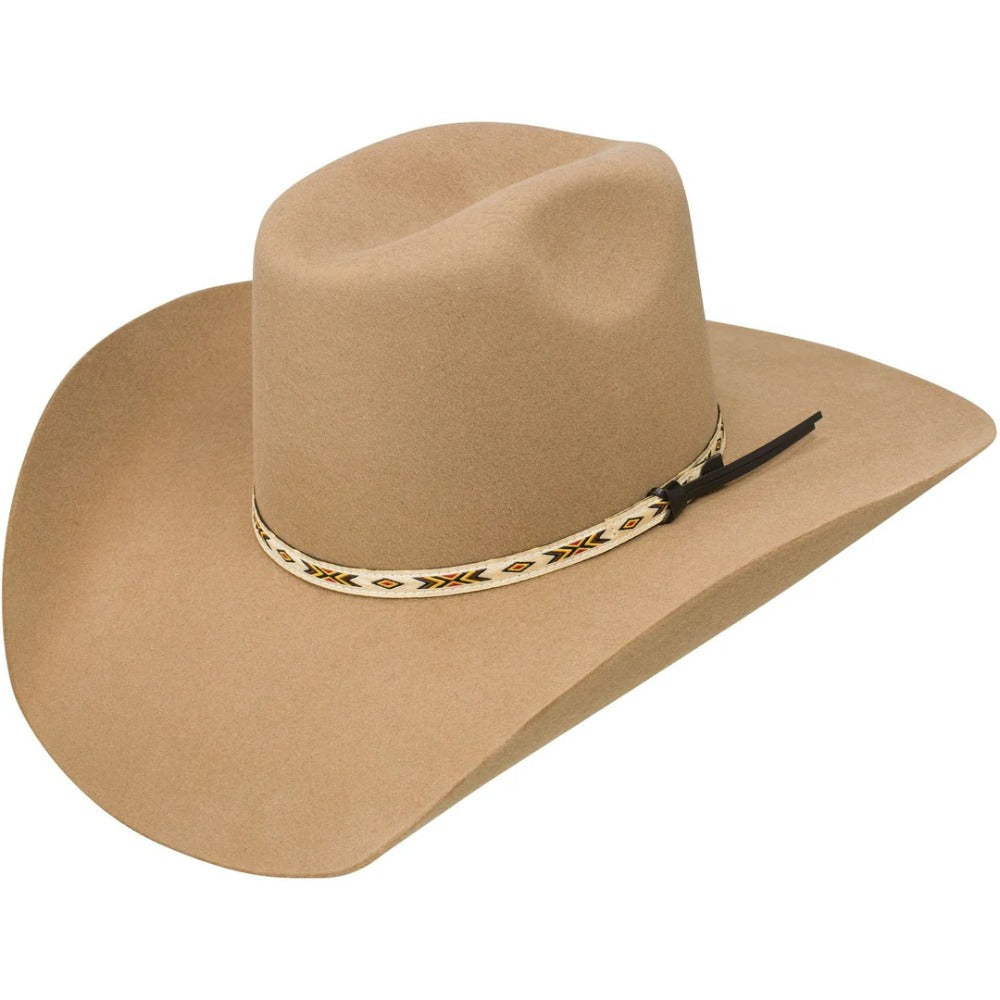 Resistol Mens 3X Tempe Felt Hat Pecan - RWTMPE91-P5