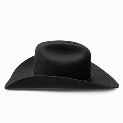 Resistol Mens 4X George Strait Sonora Felt Hat Black - RWSNOR52-07