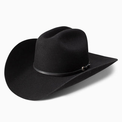 Resistol Mens 4X George Strait Sonora Felt Hat Black - RWSNOR52-07