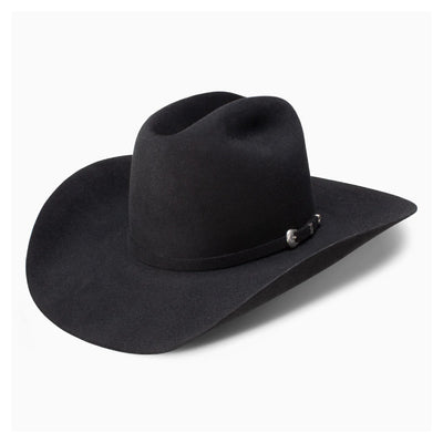 Resistol Mens 6X Midnight Black Felt Hat