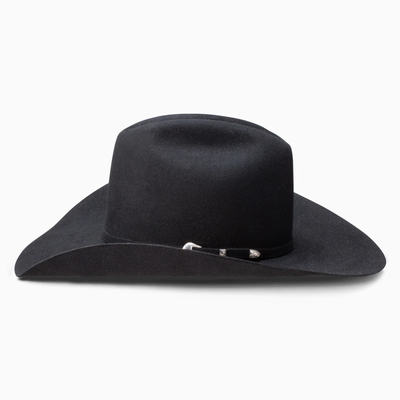 Resistol Mens 6X Midnight Black Felt Hat - RFMDNTRB-07