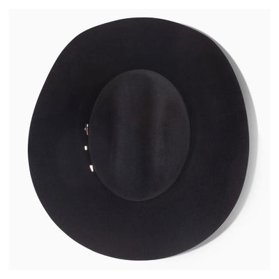 Resistol Mens 6X Midnight Black Felt Hat