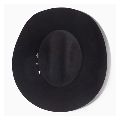 Resistol Mens 6X Midnight Black Felt Hat - RFMDNTRB-07