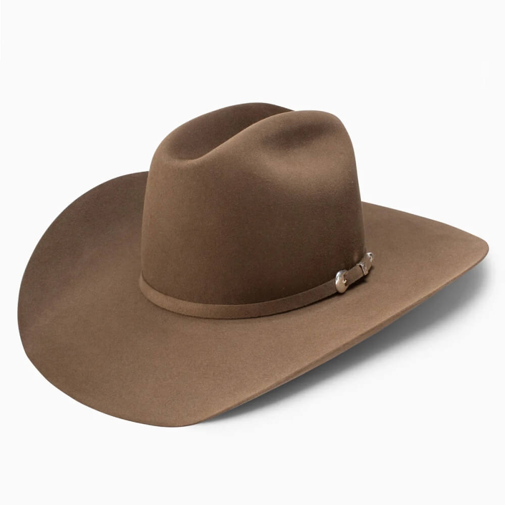 Resistol Mens 6X Midnight Felt Hat Oak - RFMDNTRB-KB