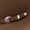 Resistol Mens 6X Midnight Felt Hat Oak - RFMDNTRB-KB