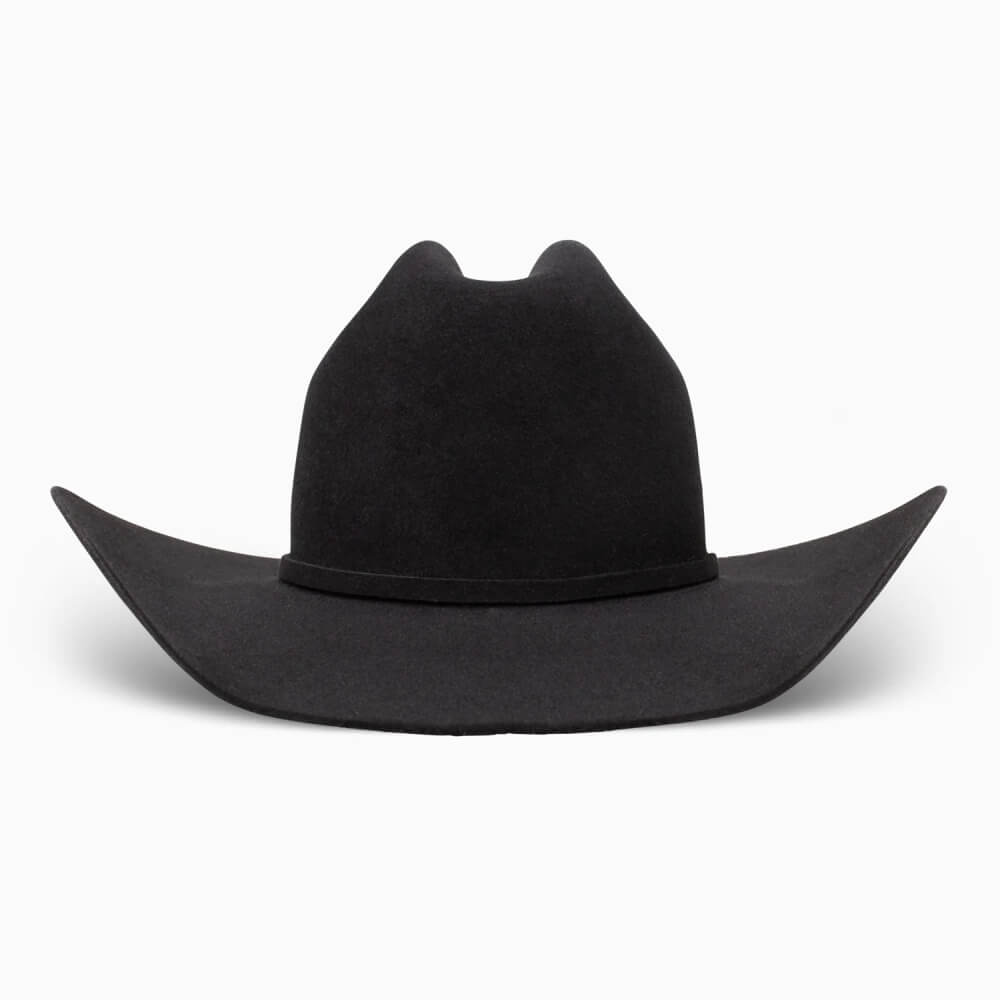 Resistol Mens 6X Ranchroad George Strait Cowboy Felt Hat Black - RFRNRDRB-07