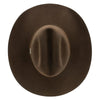 Resistol Mens Cedar Trail 6X Felt Hat Chocolate - RFCDTRRB-22