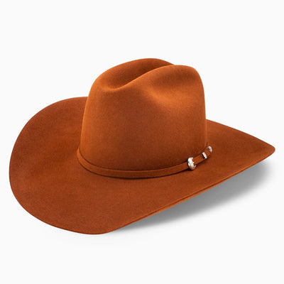 Resistol Mens Midnight 6X Rust Felt Hat - RFMDNTRB-RU