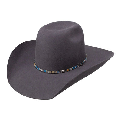 Resistol Mens Silver Smoke 6X Felt Hat 