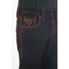Rock Revival Mens Arther Red Stitching Jeans 