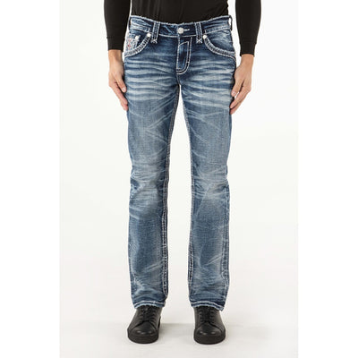 Rock Revival Mens Benjey Straight Jeans