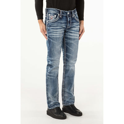 Rock Revival Mens Benjey Straight Jeans